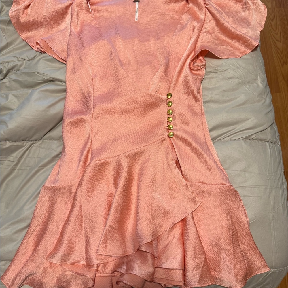 Free People Peach Dress